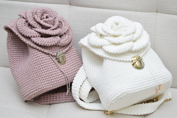 Flower Backpack PDF + Video tutorial