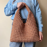 Triangle Crochet Tote Bag crochet Pattern