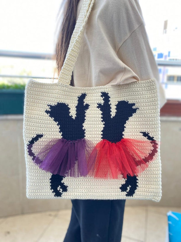 Cattutu bag Crochet Pattern