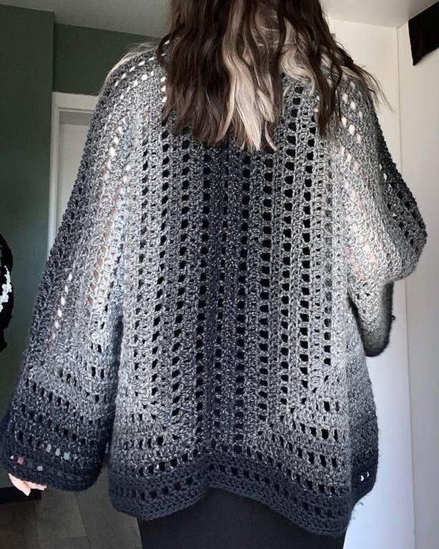 The Nocturne Cardigan crochet pattern
