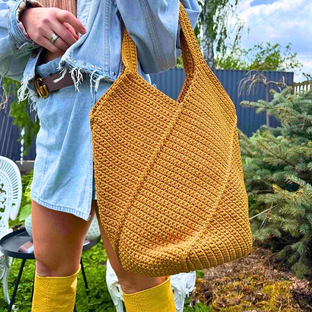 New Large Tote Bag Crochet Pattern