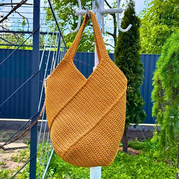 New Large Tote Bag Crochet Pattern