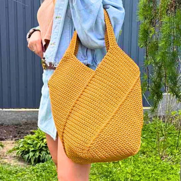 New Large Tote Bag Crochet Pattern